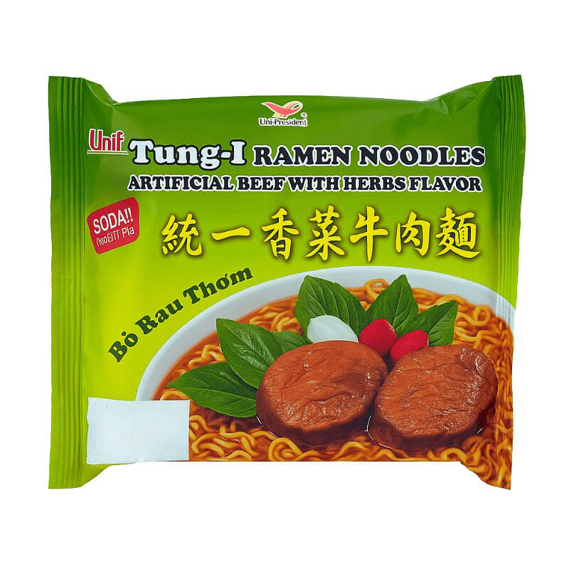 [UNIF] Ramen Beef & Herb Flavor Noodles - 1 Pack x 3 oz