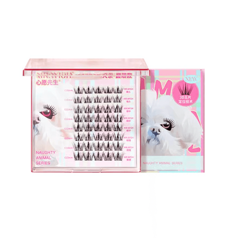 MR.WISH False Eyelashes 2.0 Dog Series -Round Eyes 1 ส่วน