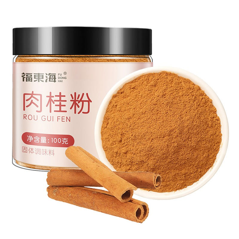 【 Fudonghai Product 】 Cinnamon powder 100g/ bottle (fitness low-fat special) 100 กรัม