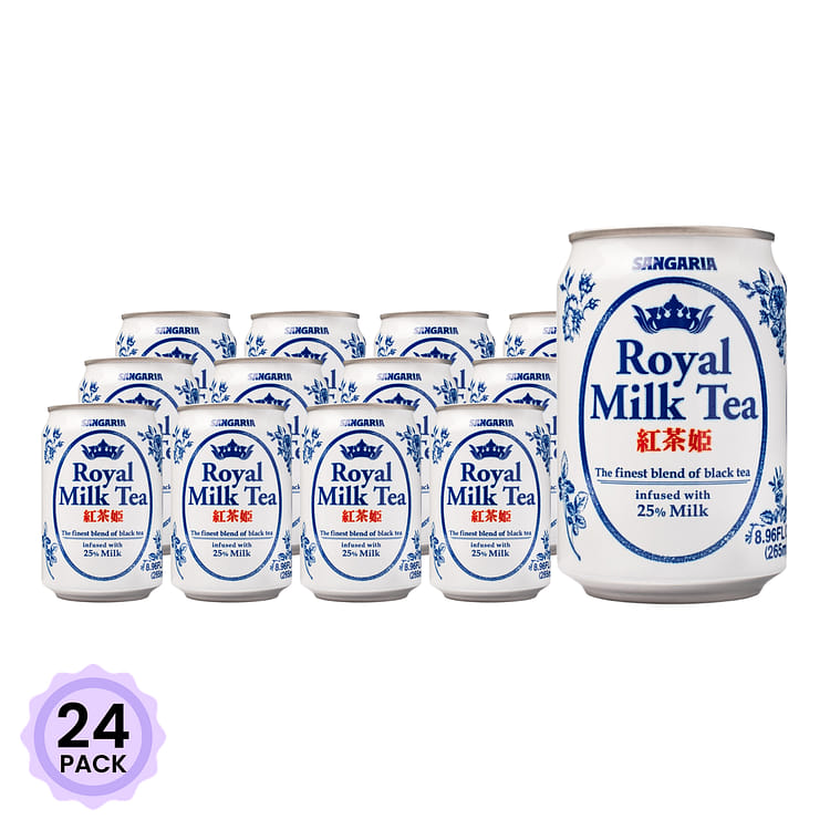 Sangaria ロイヤルミルクティー 265 ml(ミリリットル)*24 パック - Weee!