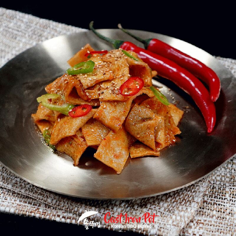 Korean Stir-Fried Fish Cake - Odeng Bokkum 350 g