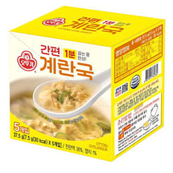 Convenient Egg Soup 7.5g * 5 packs, 1 piece 37.5 g