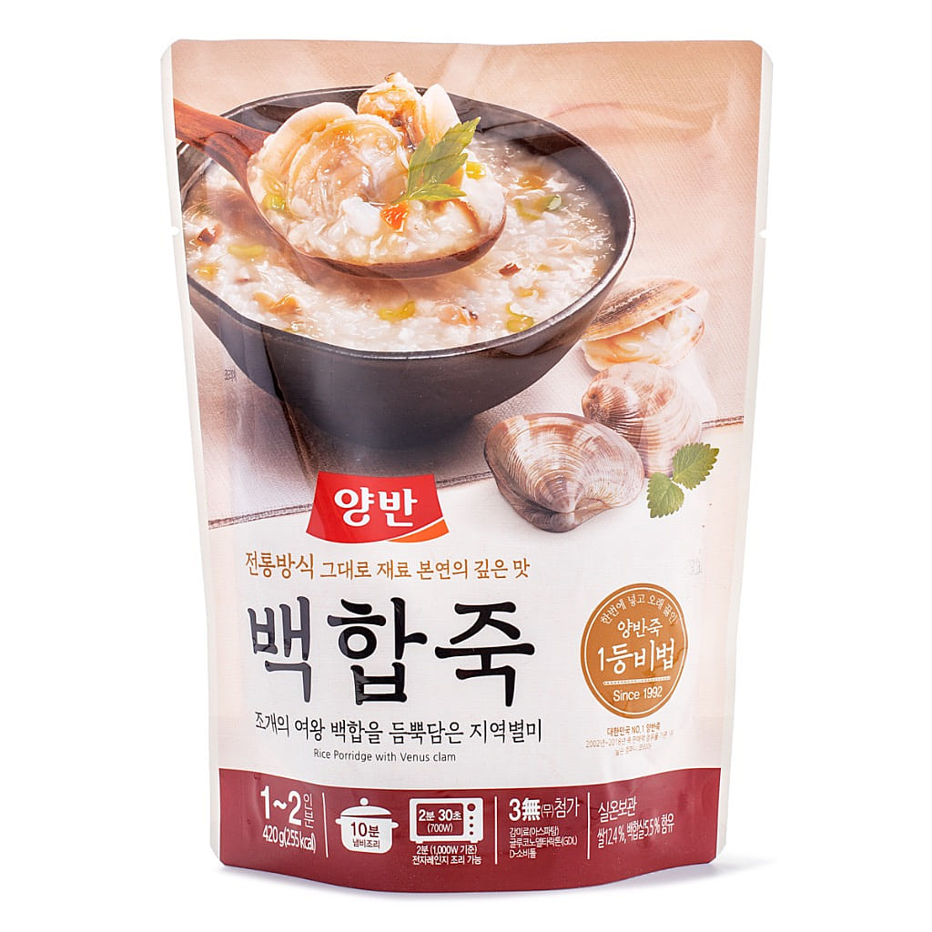 Dongwon Rice Porridge with Venus Clam 14.81 oz