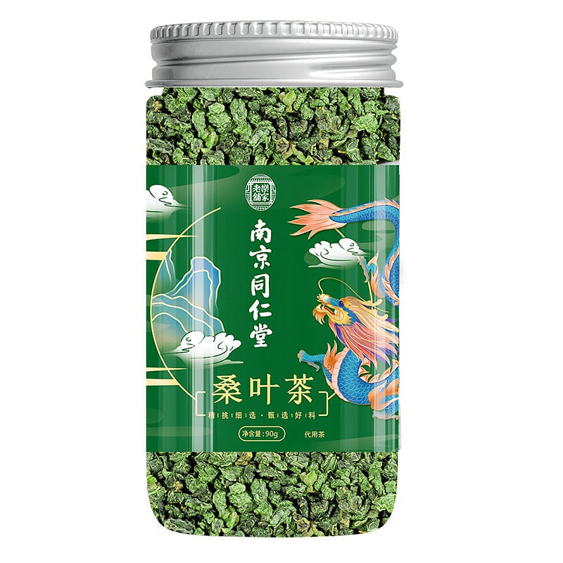 南京同仁堂 桑葉茶 霜後採摘 疏散風熱 清肺潤燥 90g/罐 90 克