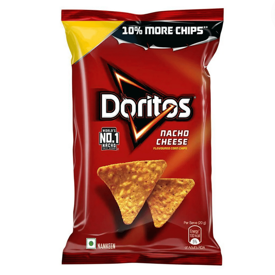 Doritos Nacho Cheese - India 47.4 그램