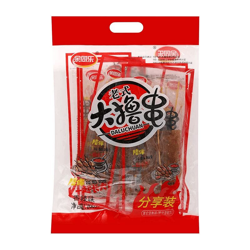 余同乐老式大撸串228g*1袋 228 克