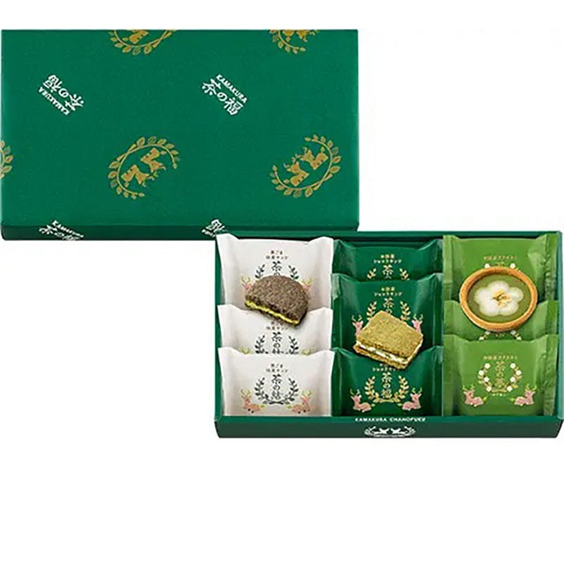 Nut Stock Kamakura Matcha Confectionery Assortment Box 12 Pieces 1 케이스