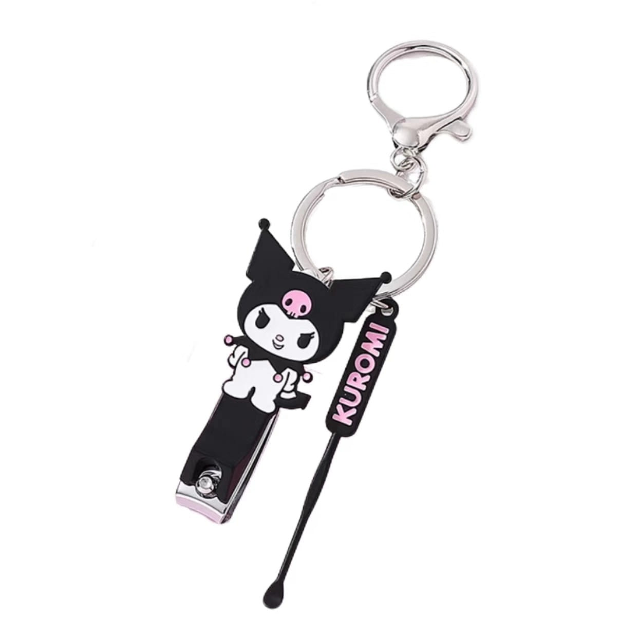 Nail Clippers Drop Glue Nail Clippers Small And Portable Home-Kuromi Black 1 개입