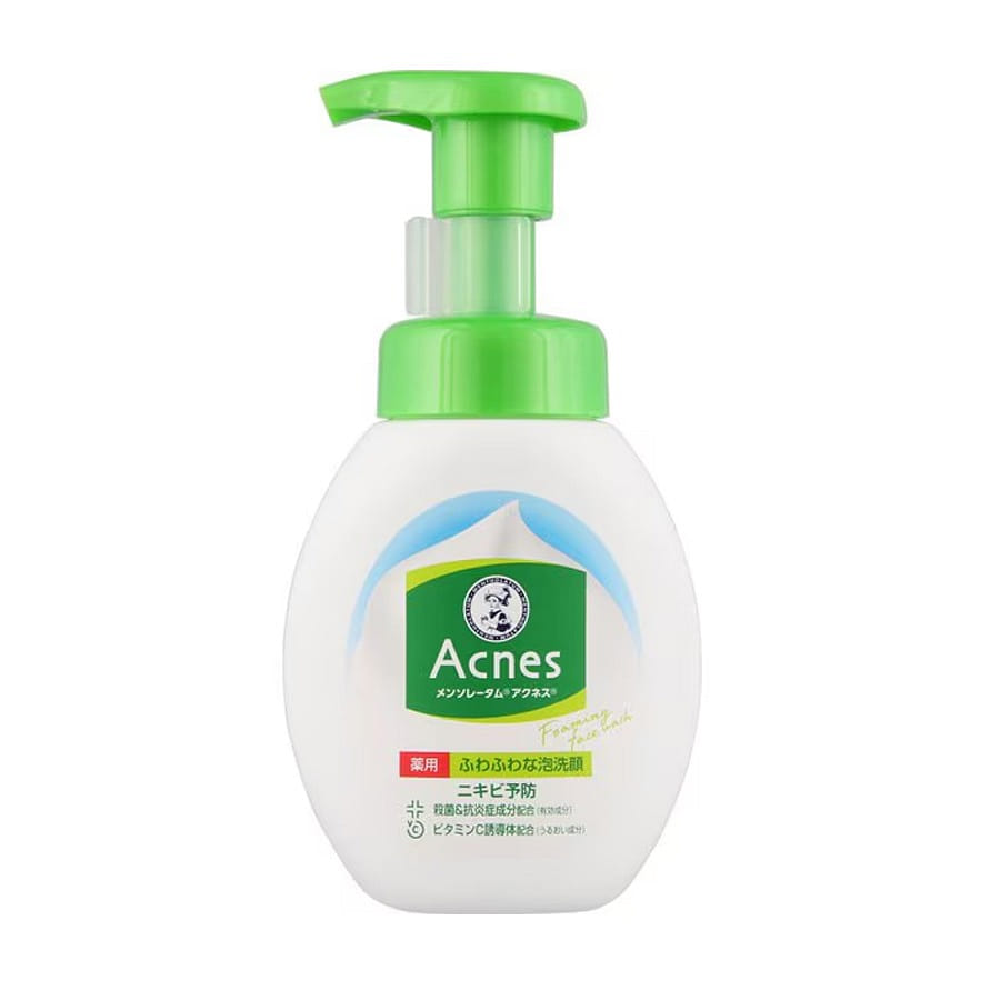 ROHTO  Mentholatum Acnes Medicated Foaming 160 밀리리터
