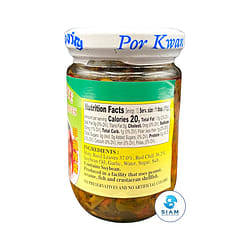 Por Kwan Chili Paste with Holy Basil Leaves (Ka Praw) 7 oz