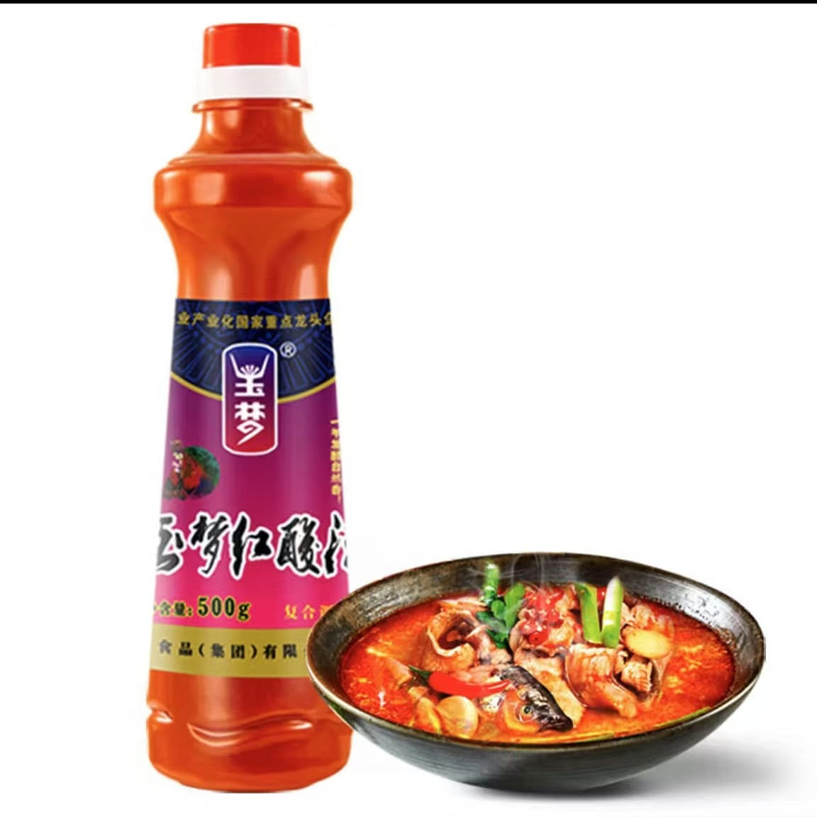 Yumeng, red sour soup, sour soup, fish tom yum gon 500 グラム