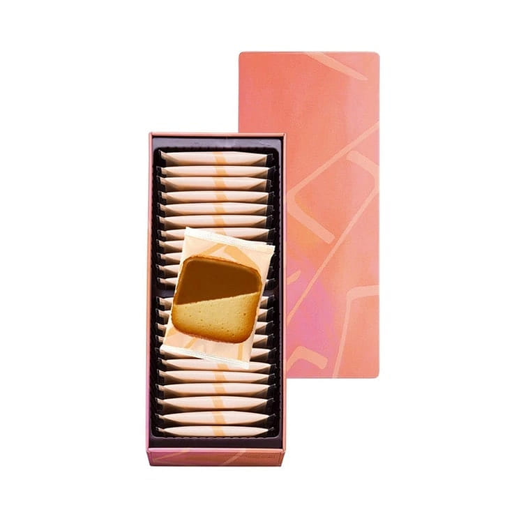 Milk chocolate filled biscuits, 22 pieces 1 count