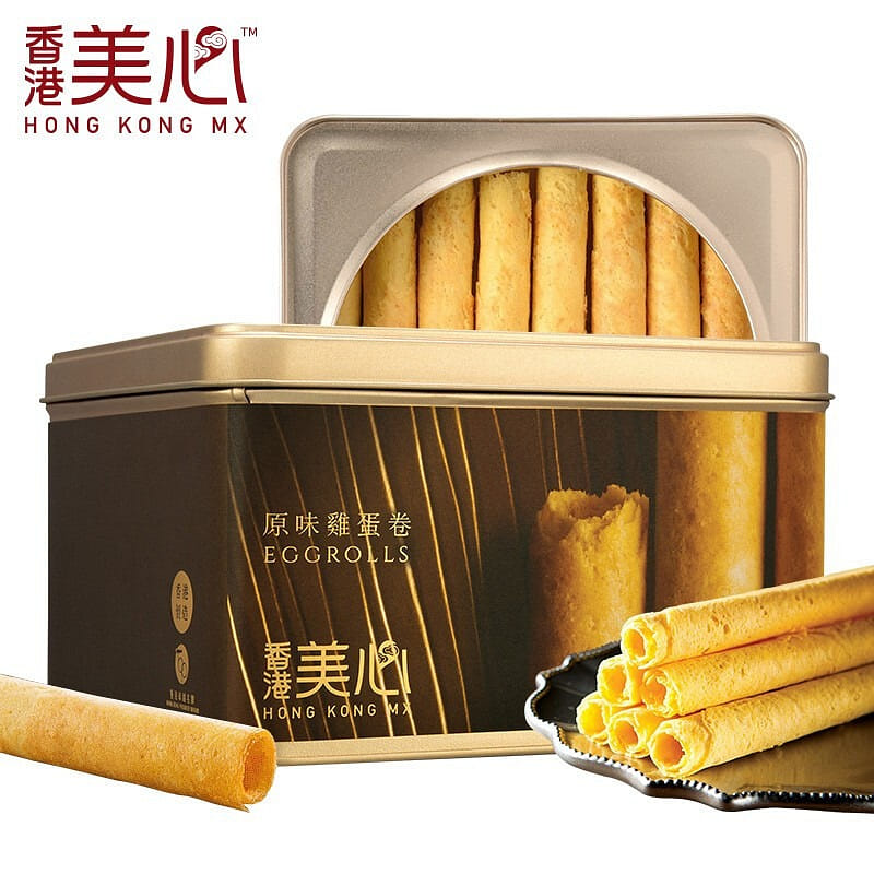 Hong Kong, China Maxin Original Egg Roll Gift Box Food Network Snack 448 그램