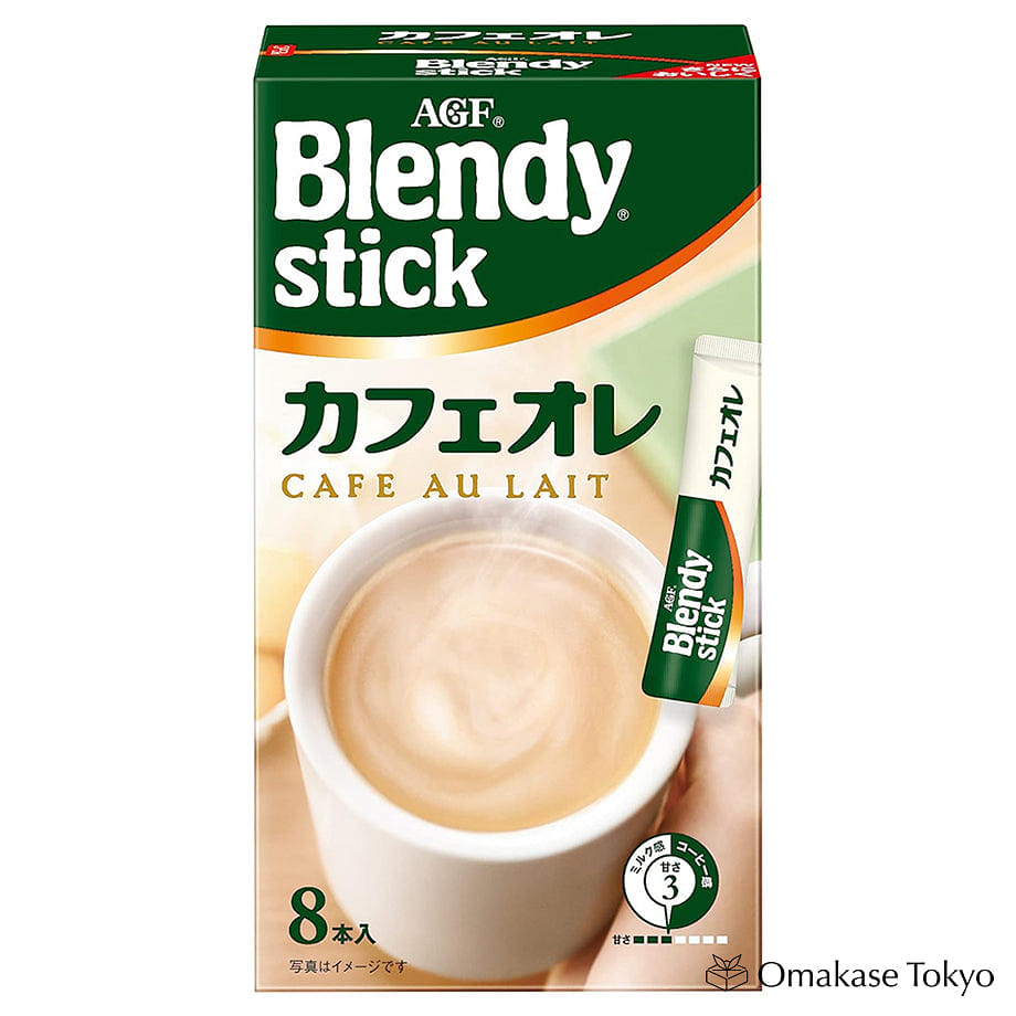 AGF Blendy Stick Instant Coffee with Milk 127 グラム