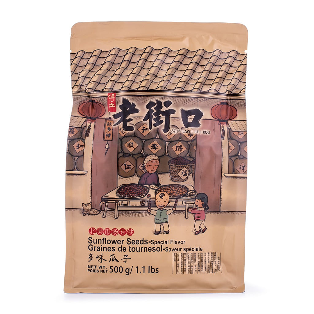 Lao jie kou 솔티드 해바라기씨 500 그램