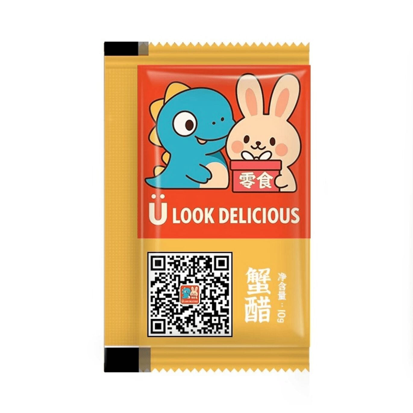 Hailin Crab Vinegar Small Bag 10g*10 Bags 100 그램