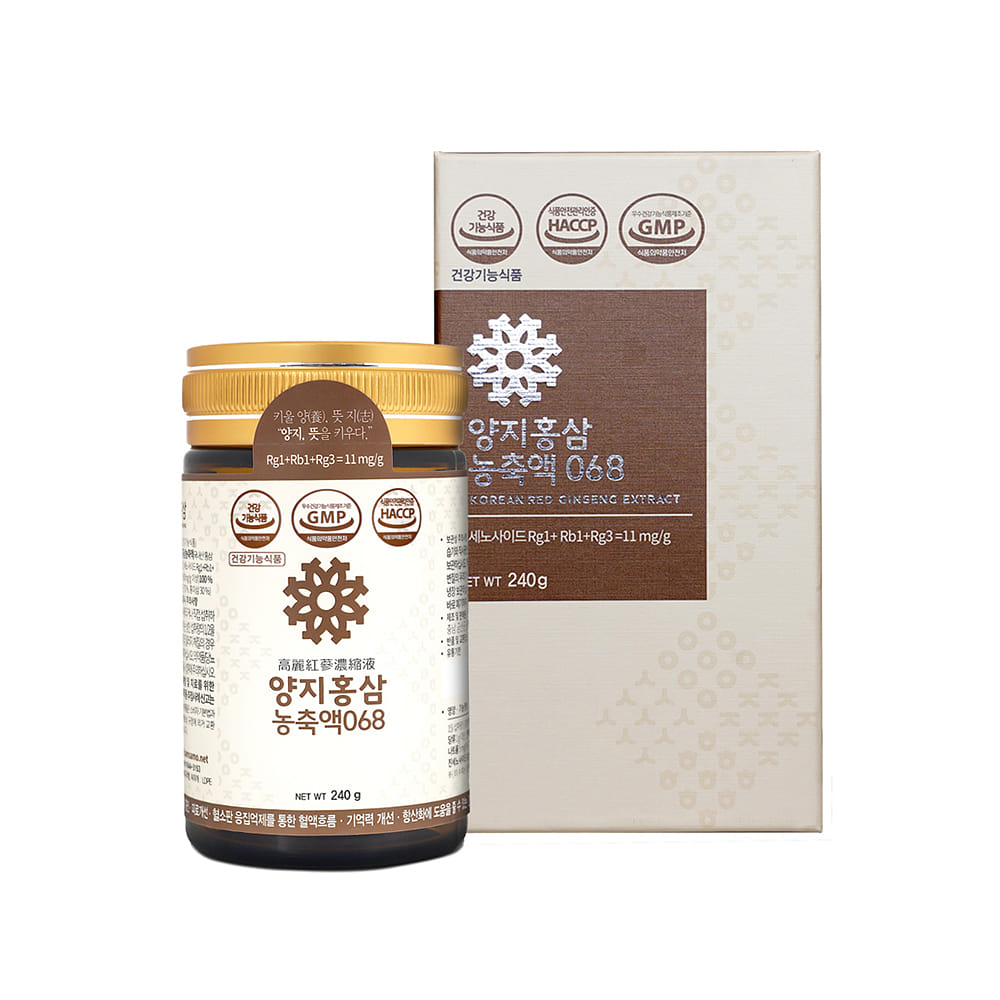 [Ships directly from Korea] YANGJI Red Ginseng Concentrate 068 240 그램