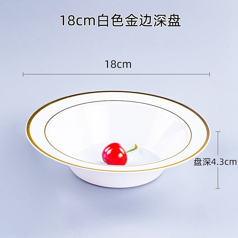 Disposable salad bowls 50 each