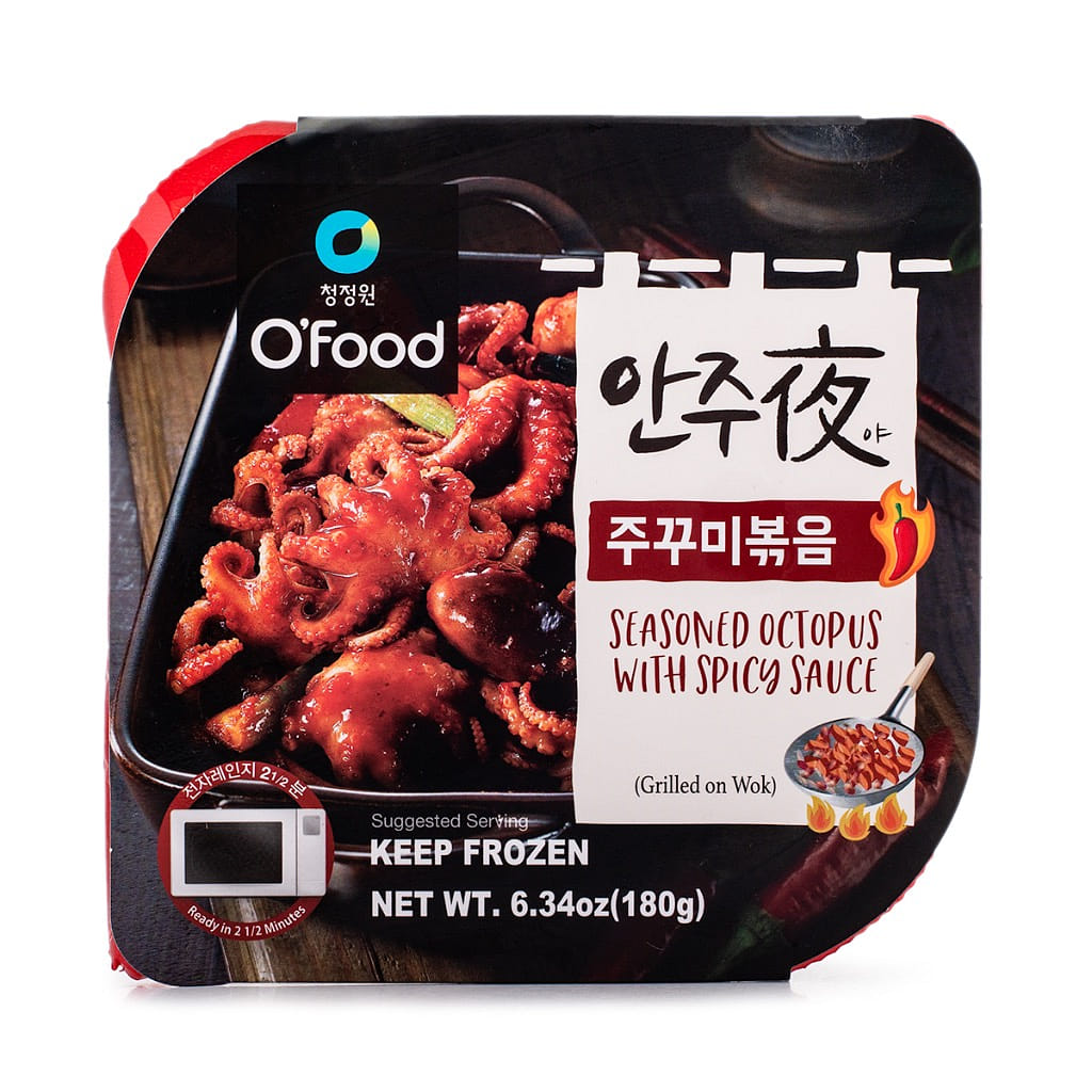 O'Food Seasoned Octopus with Spicy Sauce 180 g