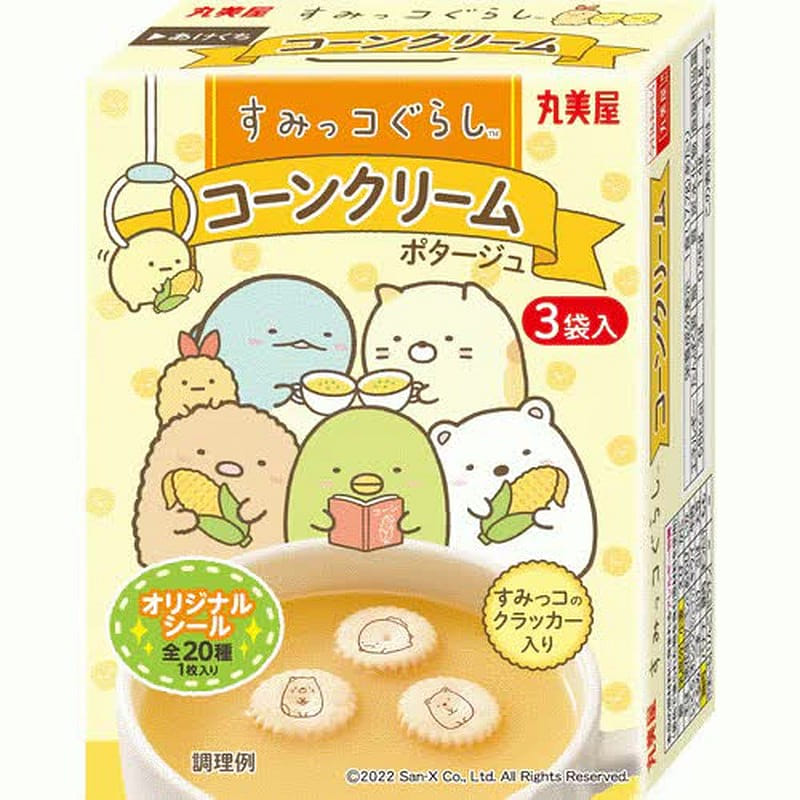 Marumiya Sumikko Gurashi Corn Cream Box 53.1g 1 each