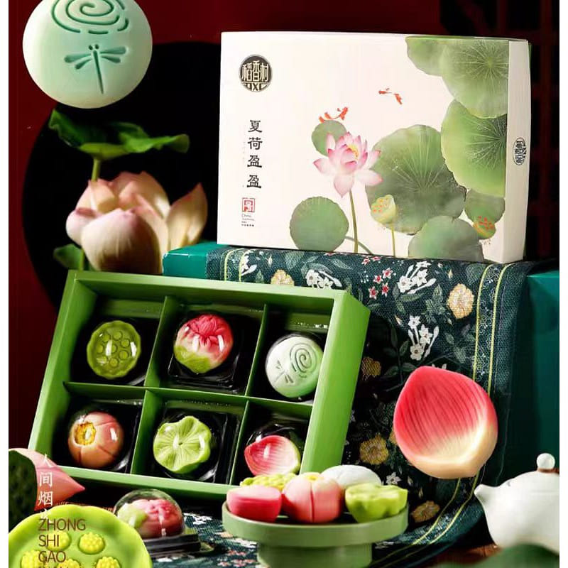 Dao Xiang Cun Summer Lotus Ying Ying cake gift box 260g*1 box 260 그램