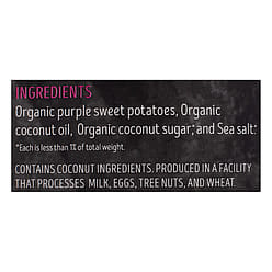 Jans Organic Purple Sweet Potato Chips 4 oz*12 pack