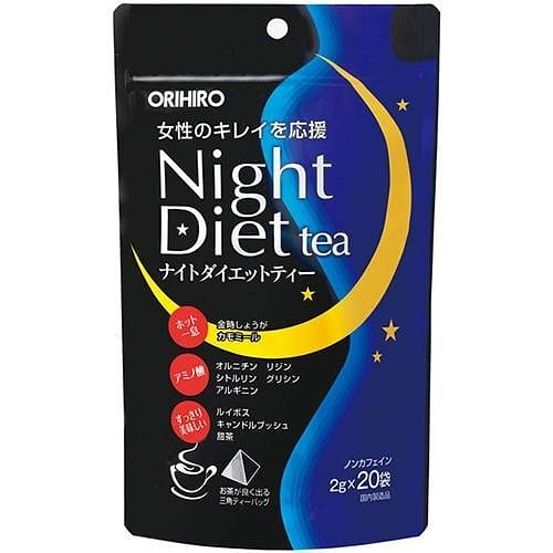 ORIHIRO Night Diet Tea 20pcs 1 each