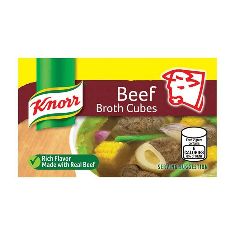 Knorr Broth Cubes beef flavor 60g 60 g