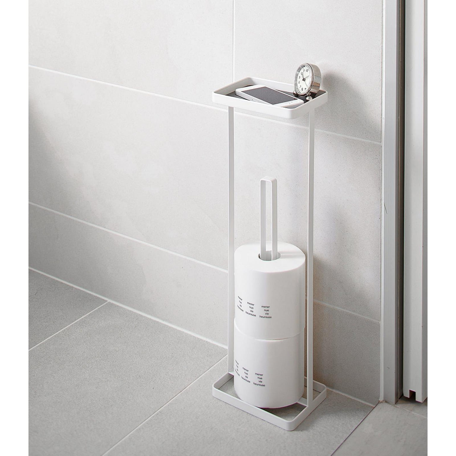 Toilet Paper Stand - Steel White 1 개