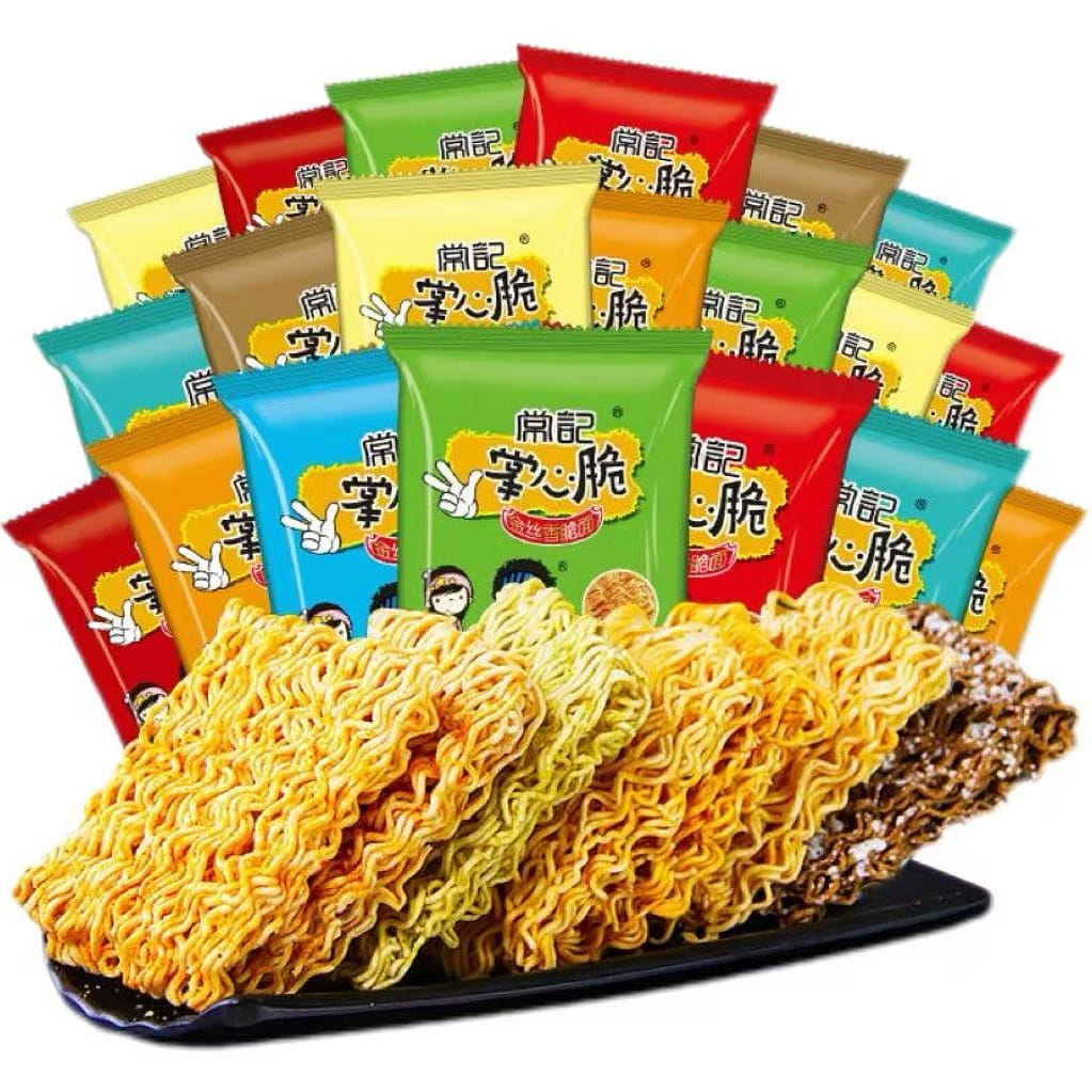 Dry eat noodles mixed flavor 10 packs about 150g 10 pack