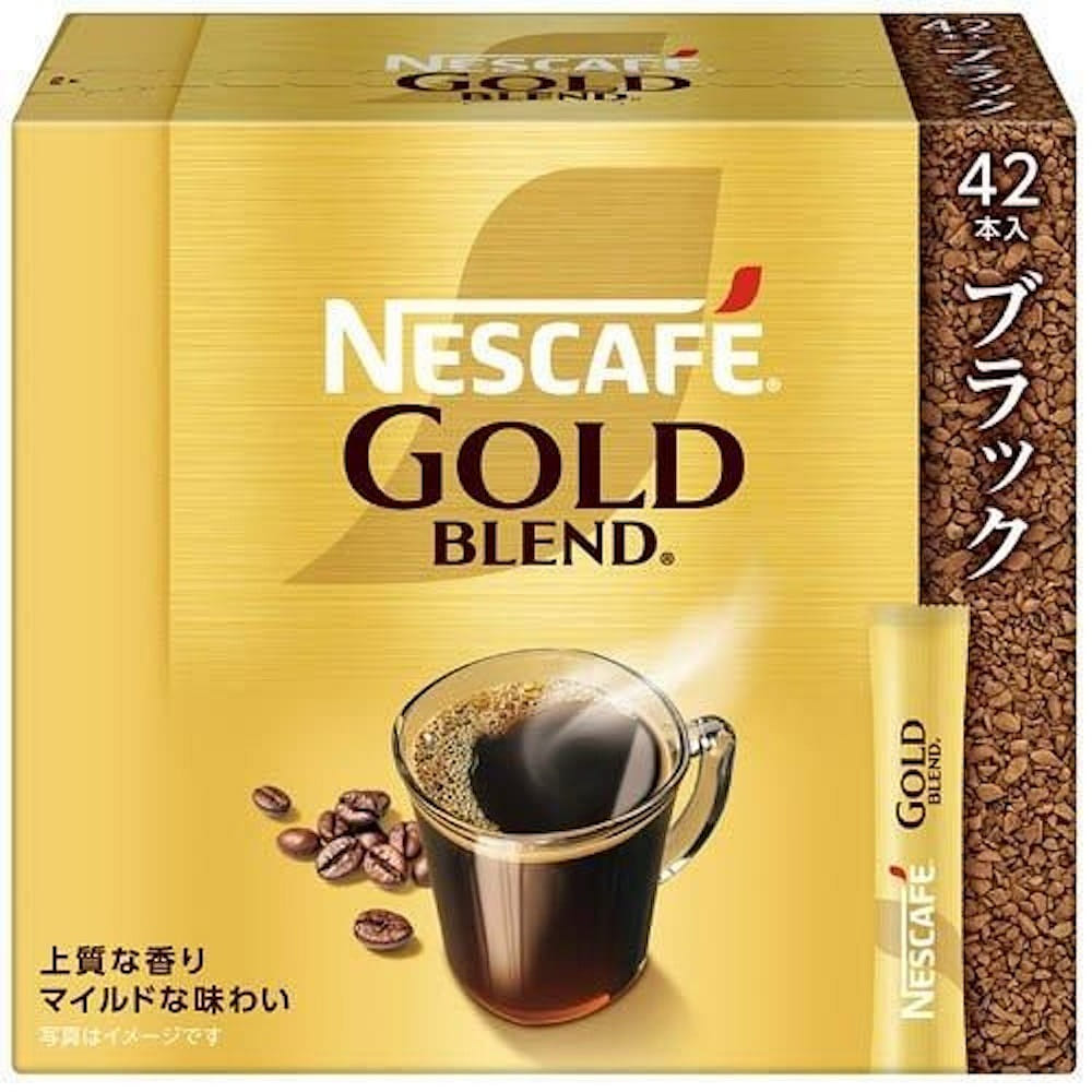 Nescafe Gold Blend Instant Coffee Original 42pcs 1 box