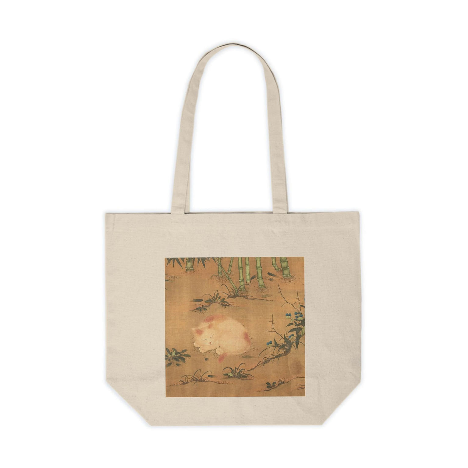 Spring in the Tang Garden - Cotton Canvas Tote Bag 18" x 15" 1 개입