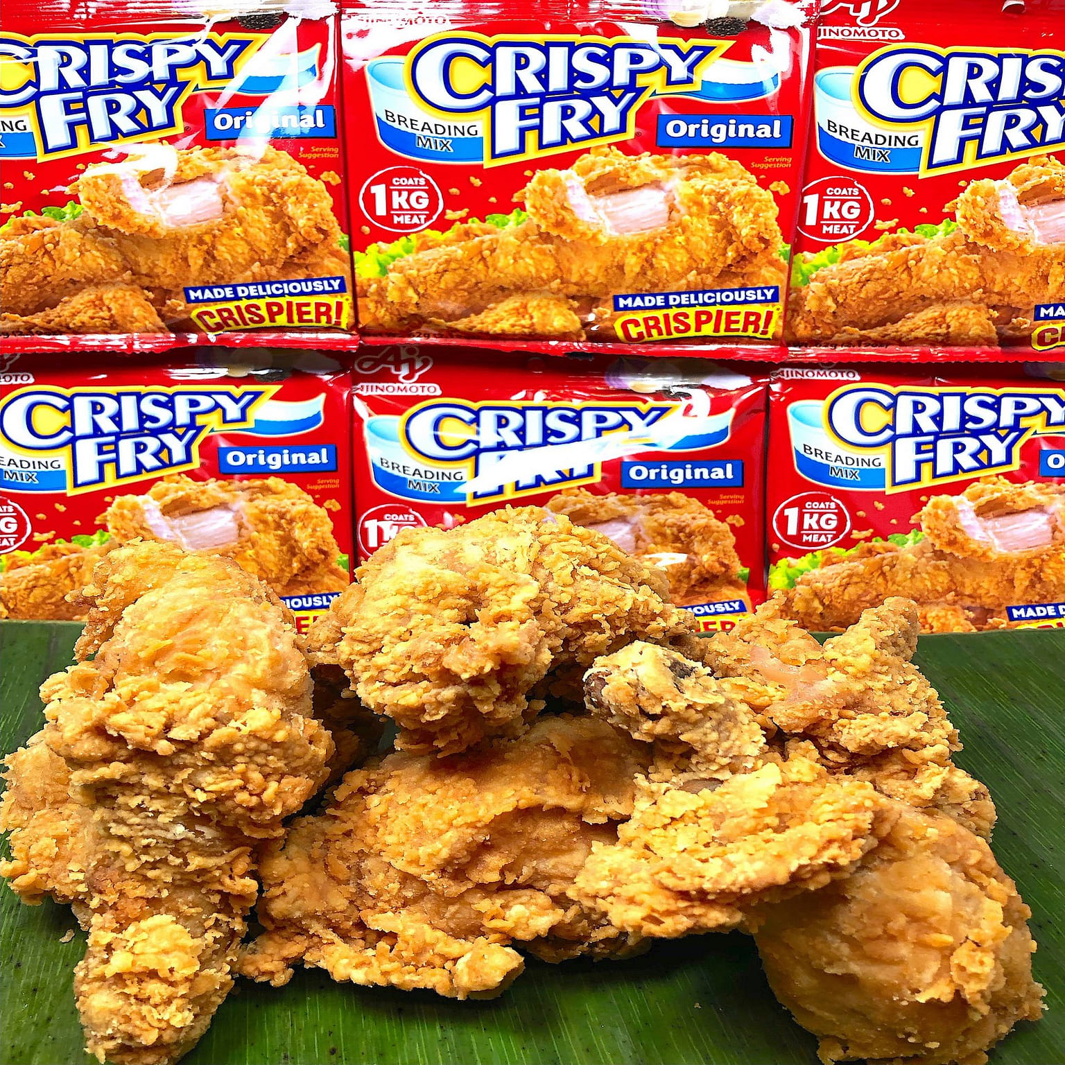 AJINOMOTO ORIGINAL CRISPY FRY BREADING POWDERED MIX 62 g