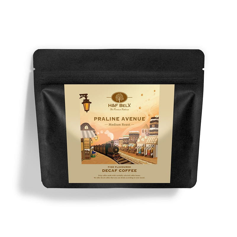 Cà phê pha phin H&F BELX vị Praline (không caffeine) - 5 túi 1 phần
