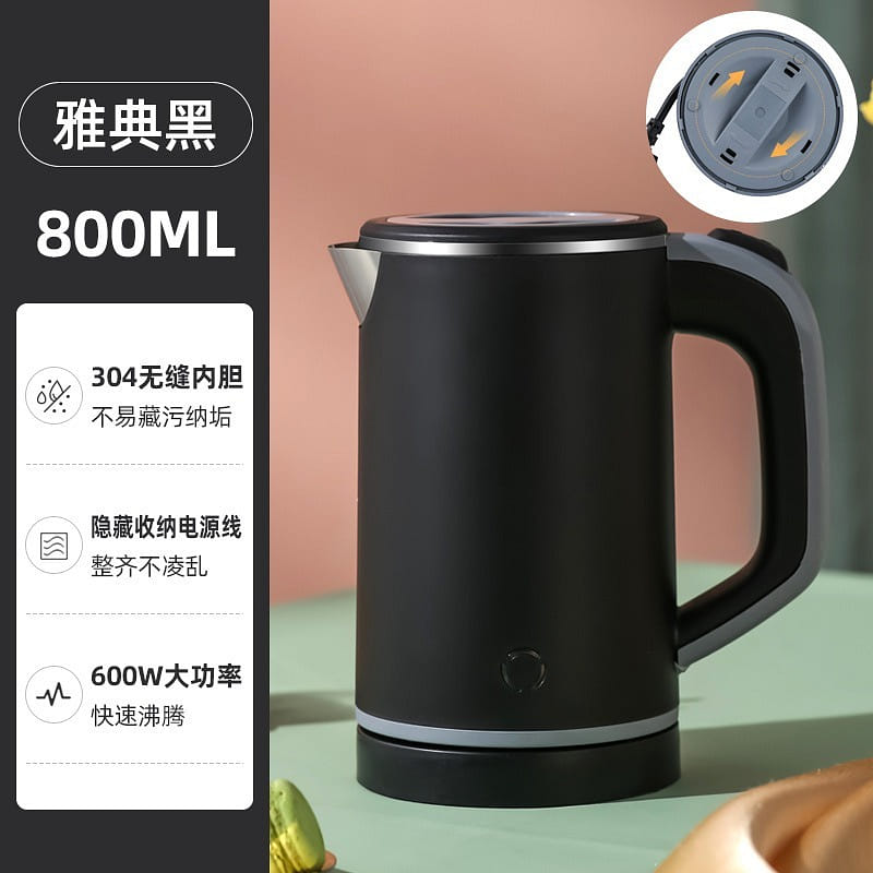 Household electric kettle -110v-black 1 개