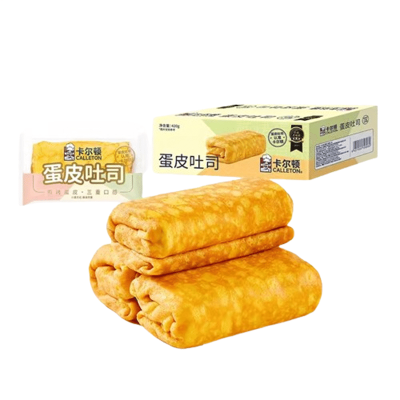 Carlton Egg Crust Toast 420g Small Bread Breakfast Food Sandwich Pastry 420 그램