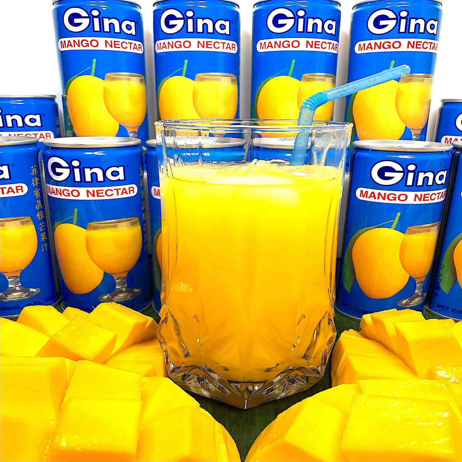 FILIPINO MANGO JUICE THE BEST IN THE WORLD! 240 밀리리터