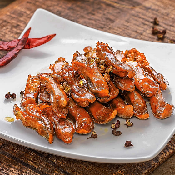 weee_freshgourmet_Braised Duck Tongue (Medium Spicy) 200 g