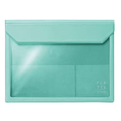 King Jim Japan Flatty A5 Mint Green Bag 1 count