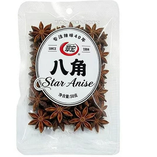 Cuihong Star Anise 50g*1 pack 50 グラム