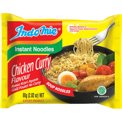 Indomie Chicken Curry Flavour Soup Noodles 1 each