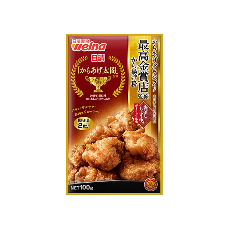 Nissin Fried Chicken Powder Soy Sauce Garlic 100g 1 each