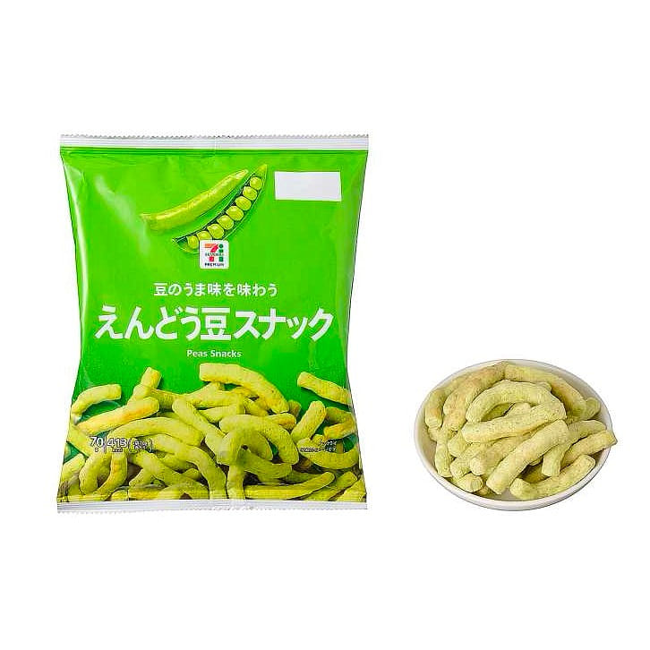 Snack Peas Sticks Salt Crispy Puffed Seven 70g 1 개