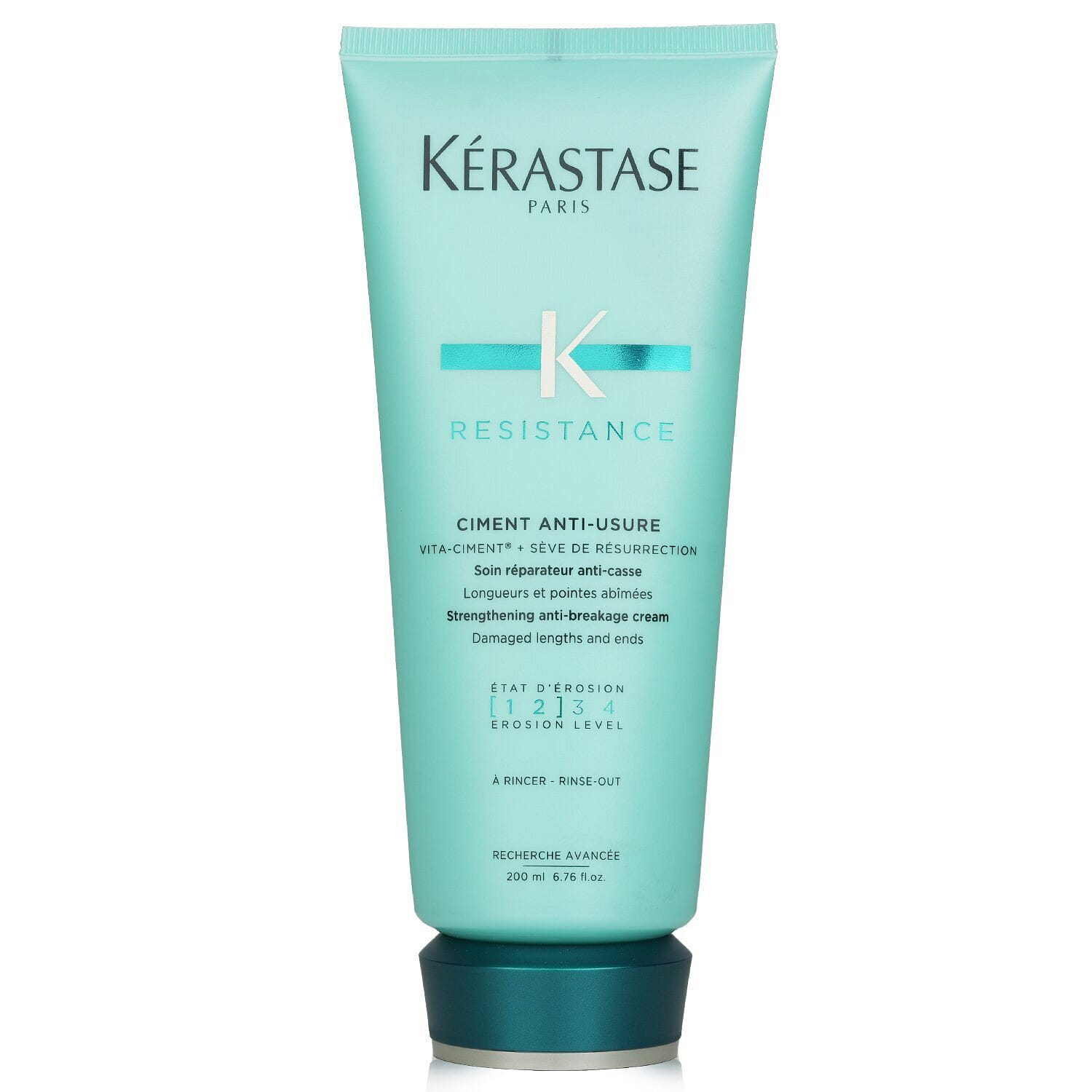 Kerastase Resistance Ciment Anti-Usure Strengthening Anti-Breakage Cream - Rinse Out (For Damaged Lengths & Ends) E1927100 200 มิลลิลิตร