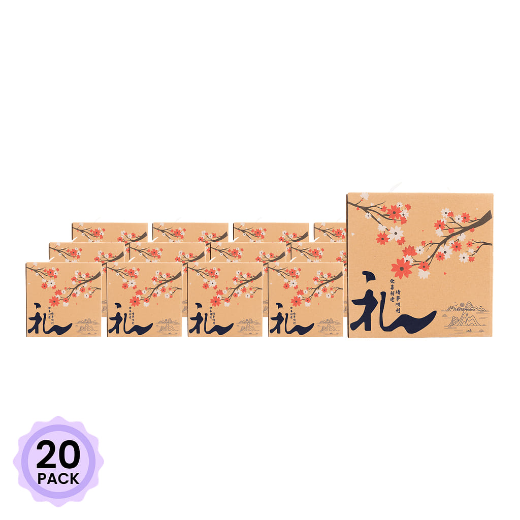 Japanese 8-inch plate/Thousand layer wave 2pcs 1 box*20 pack