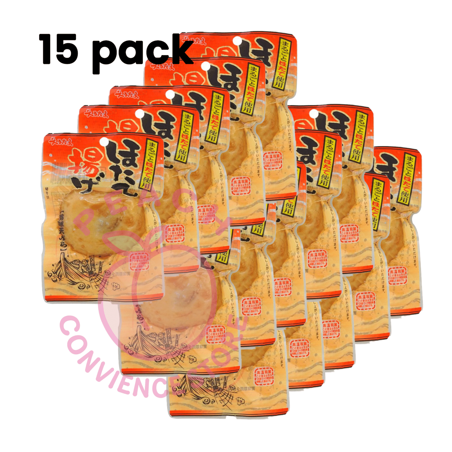 Marutama Suisan Fried Scallops 1pc(Pack of 15) 1 カウント