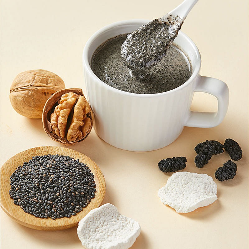 Dally Black Seasame Flour(Wainut x Melberry) 500 กรัม