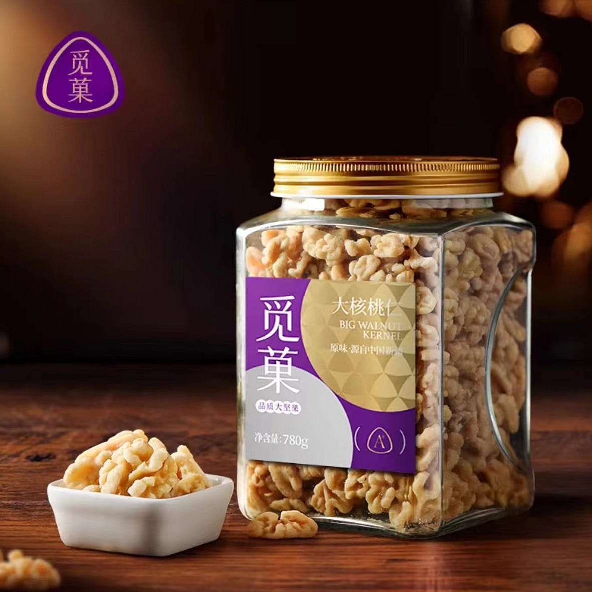 Large walnut meat 780g*1 can 780 그램
