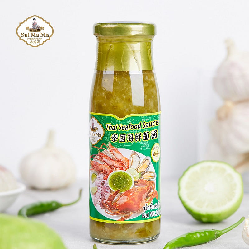 Water Mama Seafood Sauce Sour and Spicy Sauce 200 กรัม