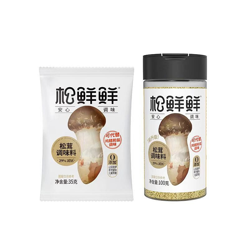 Matsutake Fresh Matsutake Seasoning 0 Add Matsutake Mushroom Powder 100g/can+35g 1 กระป๋อง